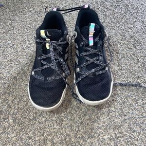 Adidas Kids Black and White Sneakers